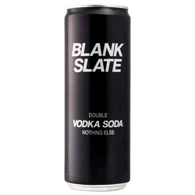 Blank Slate Double Vodka Soda