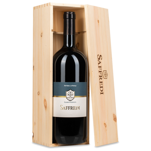 Fattoria le Pupille Saffredi 2020 with Wooden Gift Box (1500 ml)